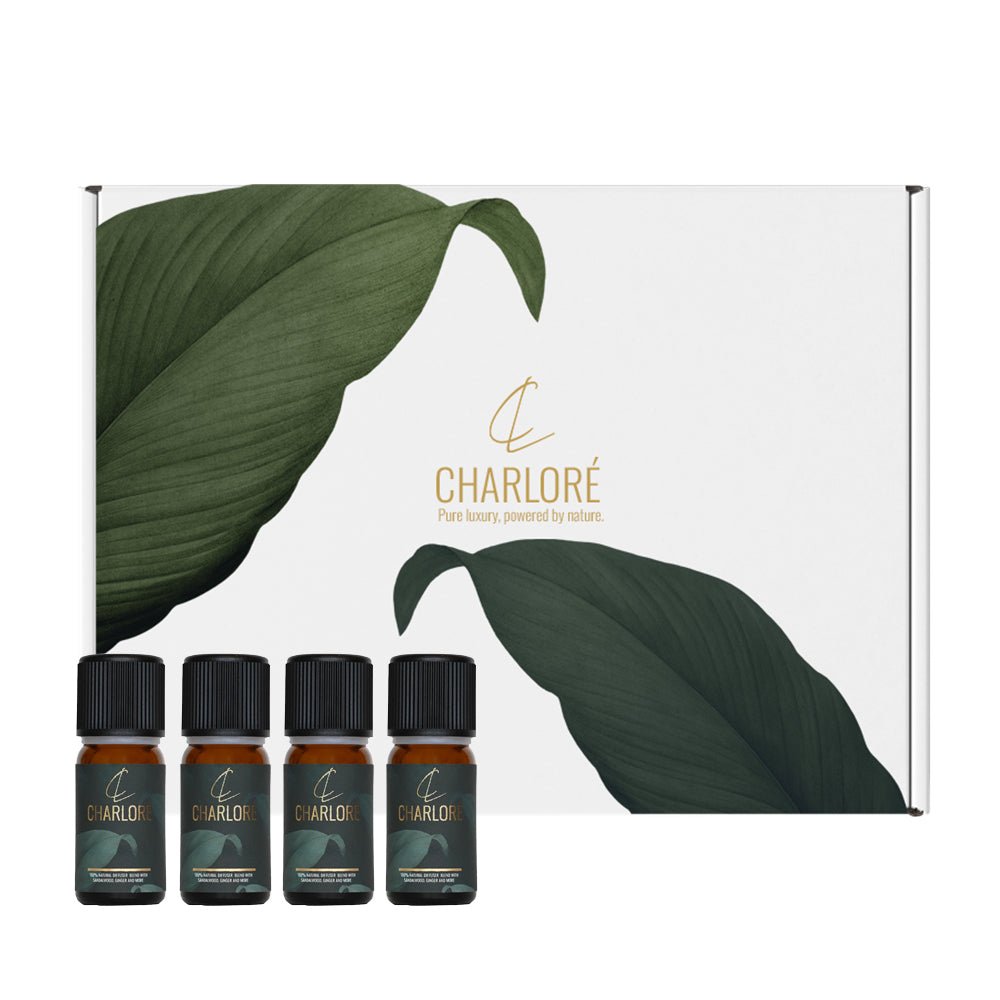 Bundelpakket 4x etherische olie