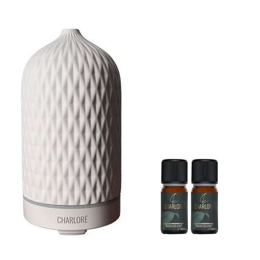 White Diamond ceramic diffuser deluxe set 2x